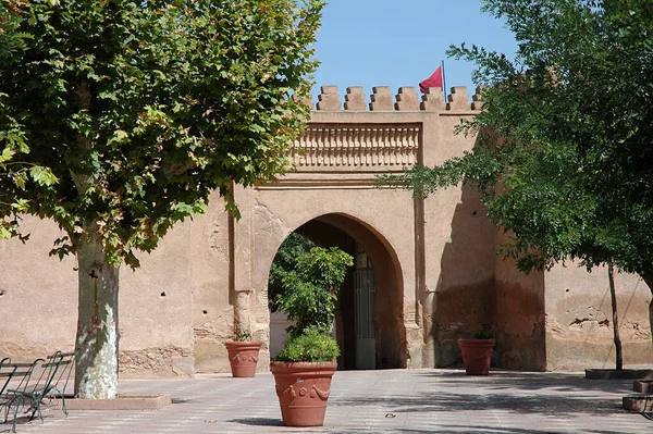 Bad Gharbi Grande Portão Histórico Oujda Leste Marrocos — Fotografia de Stock