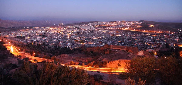 费兹是摩洛哥的精神之城 — 图库照片