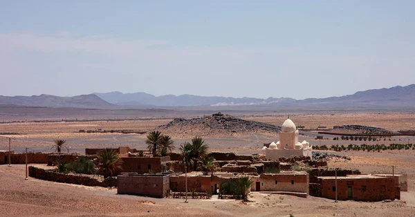 Φοινικόδασος Του Figuig Στο Νοτιοανατολικό Μαρόκο — Φωτογραφία Αρχείου