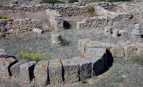 Археологические Раскопки Римского Города Севере Моравии — стоковое фото