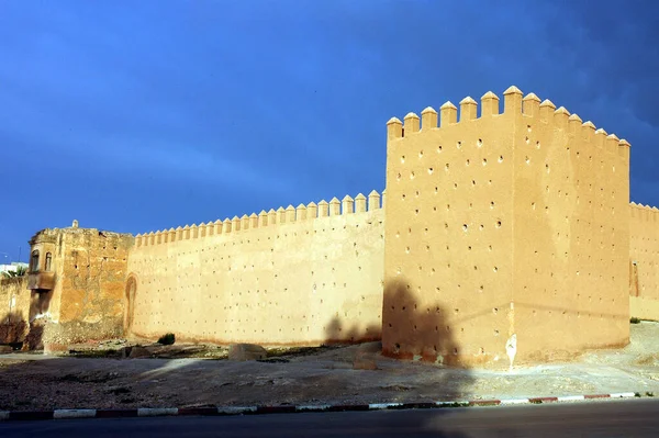 Gamla Kasbah Eller Ksar Befästning Gamla Stan Marocko — Stockfoto