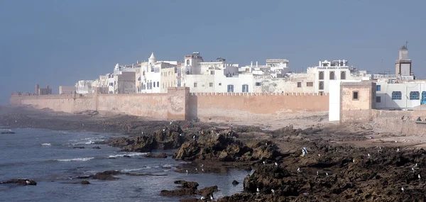 摩洛哥Essaouira Mogador 的古老葡萄牙建筑 — 图库照片