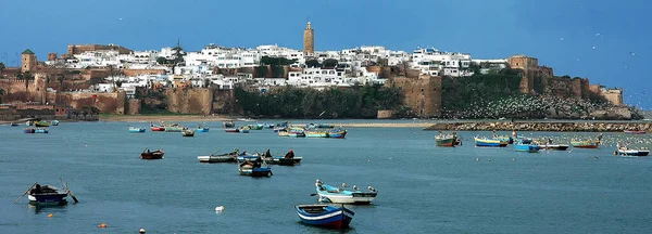Gyönyörű Egzotikus Strand Észak Marokkóban — Stock Fotó