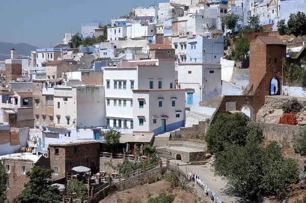 摩洛哥北部的Chefchaouen Blue City — 图库照片