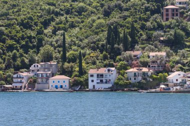 Karadağ Kotor Körfezi yattan görünüyor