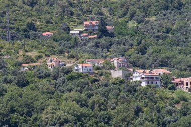 Karadağ Kotor Körfezi yattan görünüyor