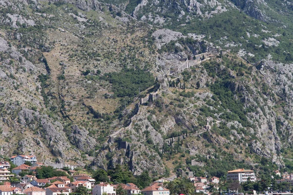 Μαυροβούνιο Bay Kotor Θέα Από Γιοτ — Φωτογραφία Αρχείου