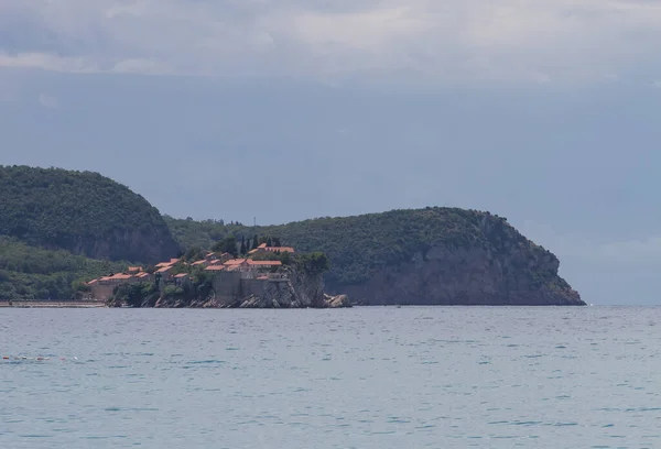Karadağ Kotor Körfezi dağ manzarası, şehir
