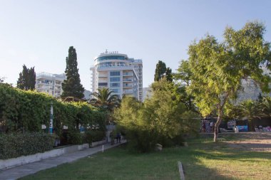 Karadağ 'da Negushi ve Kotor Körfezi görülüyor