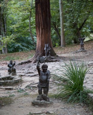 Rusya Soçi şehir botanik bahçesi