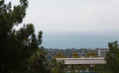 Teleferiğin Rusya Gelendzhik safari parkı