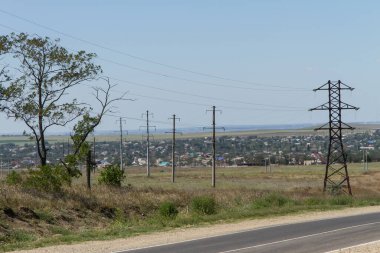 Rusya Krasnodar Krai 'nin Taman köyü manzarası