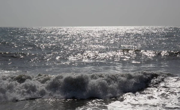 Côte Sud Crimée Mer Vagues Printemps — Photo