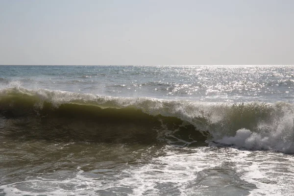 Southern Coast Crimea Sea Waves Spring — Stock Photo, Image