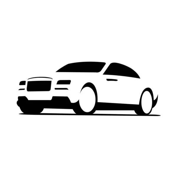 Ilustração Logotipo Vetor Carro Isolado —  Vetores de Stock