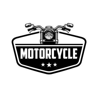 Klasik Amerikan Özel Motosiklet Amblemi Tasarımı