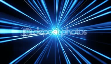 Mavi ışık çizgiler. Soyut hareketli arka plan.