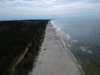 Baltık denizinin güzel manzarası