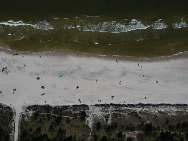 Baltık denizinin güzel manzarası