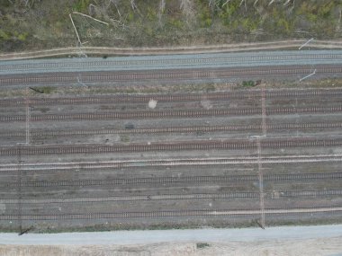 Şehre giden trende.