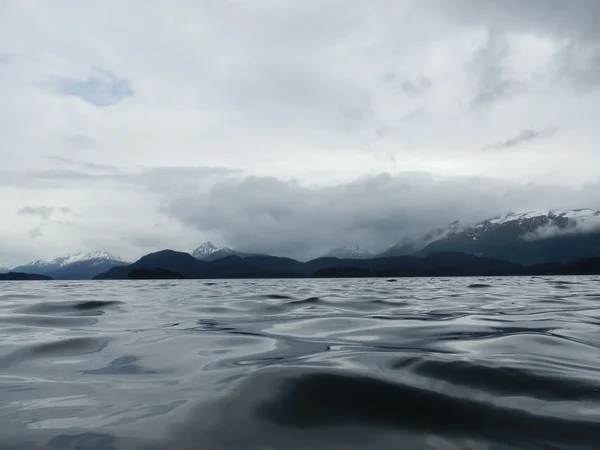 alaskan suların düşük görünümü