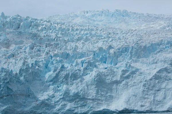 Vista de perto uma geleira — Fotografia de Stock