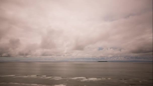 Washington state coastline — Stock Video