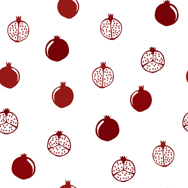 Olgun narlı, kusursuz meyve deseni.. 