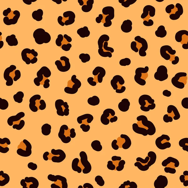 Koyu lekeli leopar deseni..