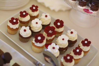 Şeker büfesi lezzetli tatlılar