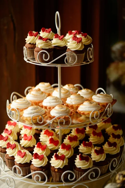 Delicious desserts with selective focus — Stock Photo, Image