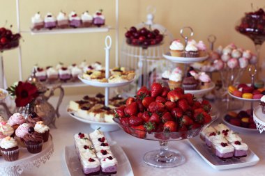 Lezzetli tatlılar bar