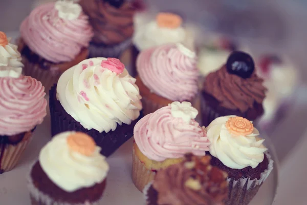 Delicious cupcakes — Stock Photo, Image