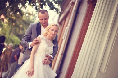 Gelin ve damat açık