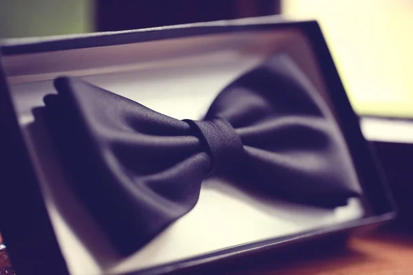 Bow Tie in een doos — Stockfoto