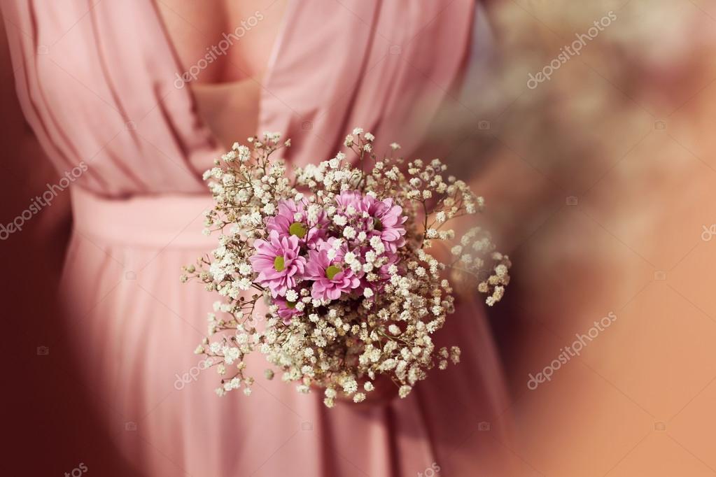 bridesmaid gypsophila