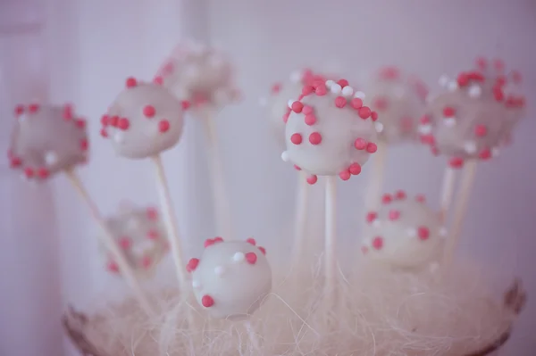 케이크 팝 꽃병 — 스톡 사진