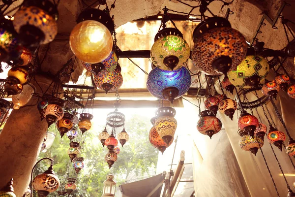 Traditional turkish lamps — Stock Photo, Image