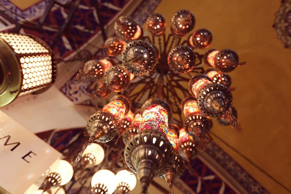 Traditional turkish lamps — Stock Photo, Image