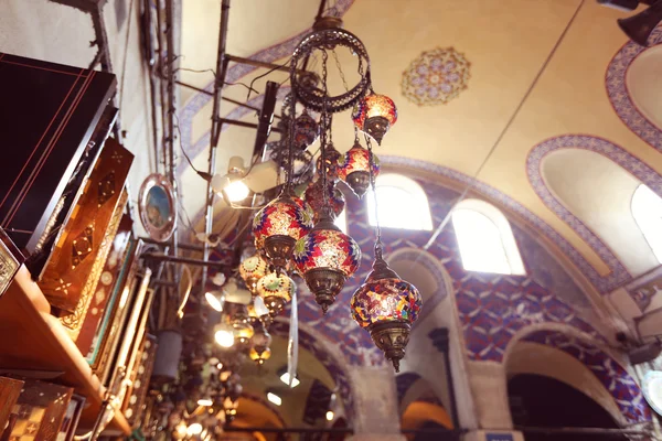 Traditional turkish lamps — Stock Photo, Image