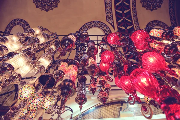 Lâmpadas turcas tradicionais — Fotografia de Stock