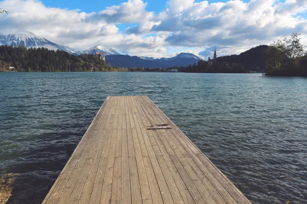 ブレッド湖スロベニア — ストック写真