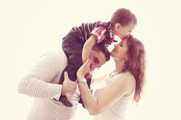 Parents playing with their child — Stock Photo, Image