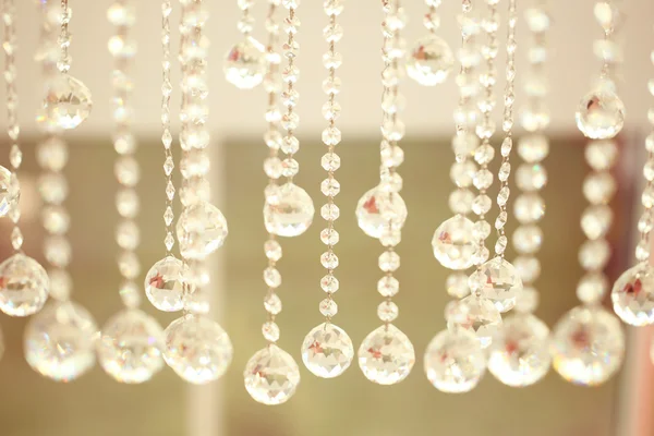 Vackra kristaller hängande — Stockfoto