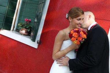 Damat gelini öpüşme