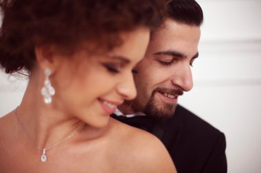 Gelin ve damat portreleri