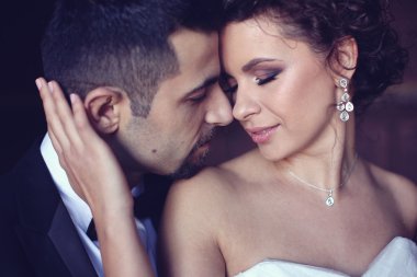 Gelin ve damat portresi