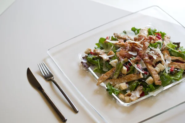 Delicious chicken salad — Stock Photo, Image