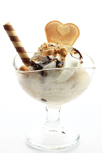 Deliciosa tigela de sorvete — Fotografia de Stock