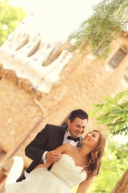 Gelin ve damat açık poz